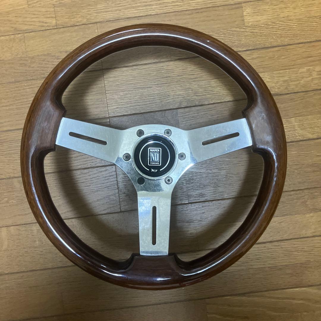 ナルディ　ステアリング　ウッド