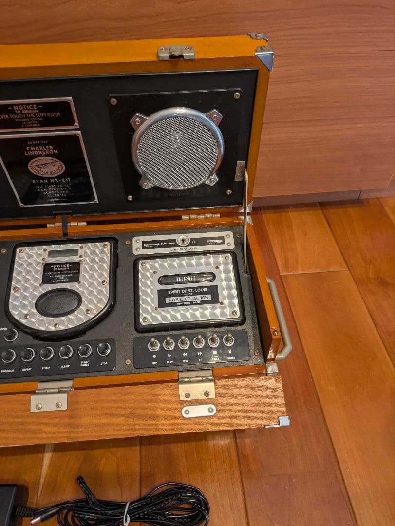 CDラジカセ SPIRIT OF ST.LOUIS オーディオ