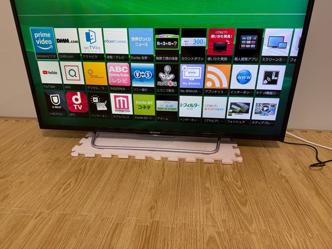 ソニーKJ-40W700C 40型2015年製⭕️上地、BS/CS、動画可テレビ