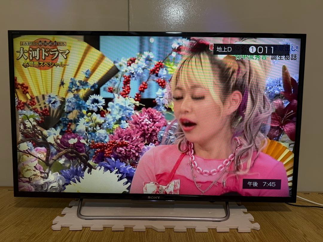 ソニーKJ-40W700C 40型2015年製⭕️上地、BS/CS、動画可テレビ