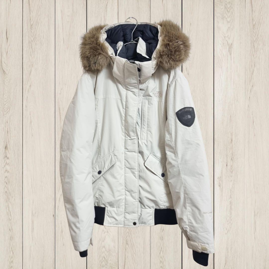 ノースフェイス　レディース　ダウン　ジャケット　マックマード　ワッペン　韓国