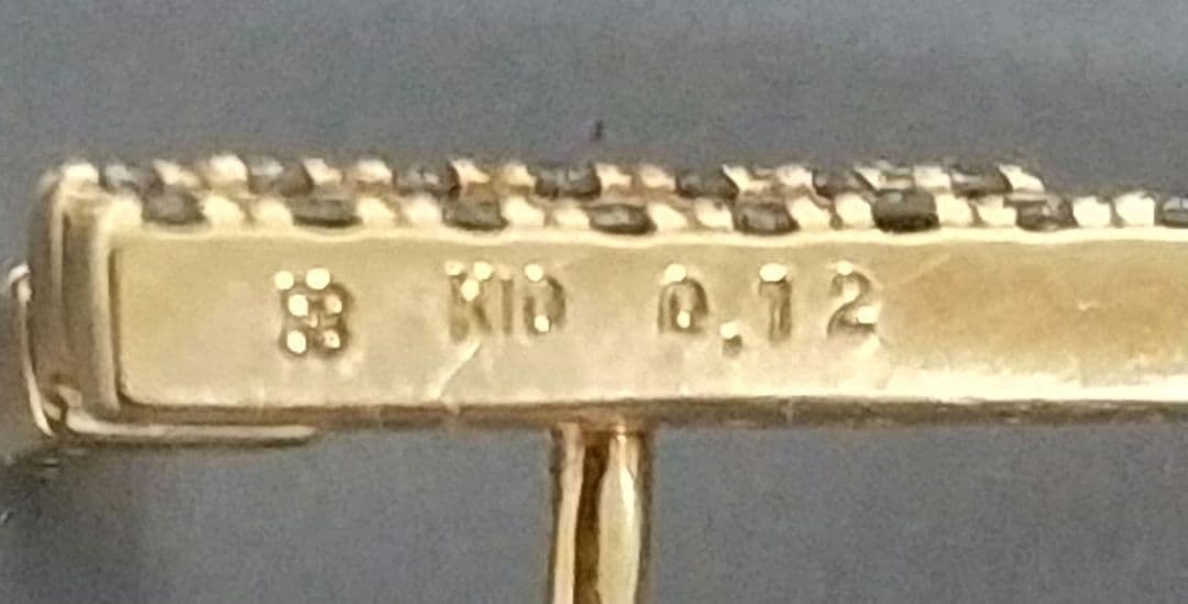 レア✨Hirotaka k10ダイヤモンドピアス(片耳)