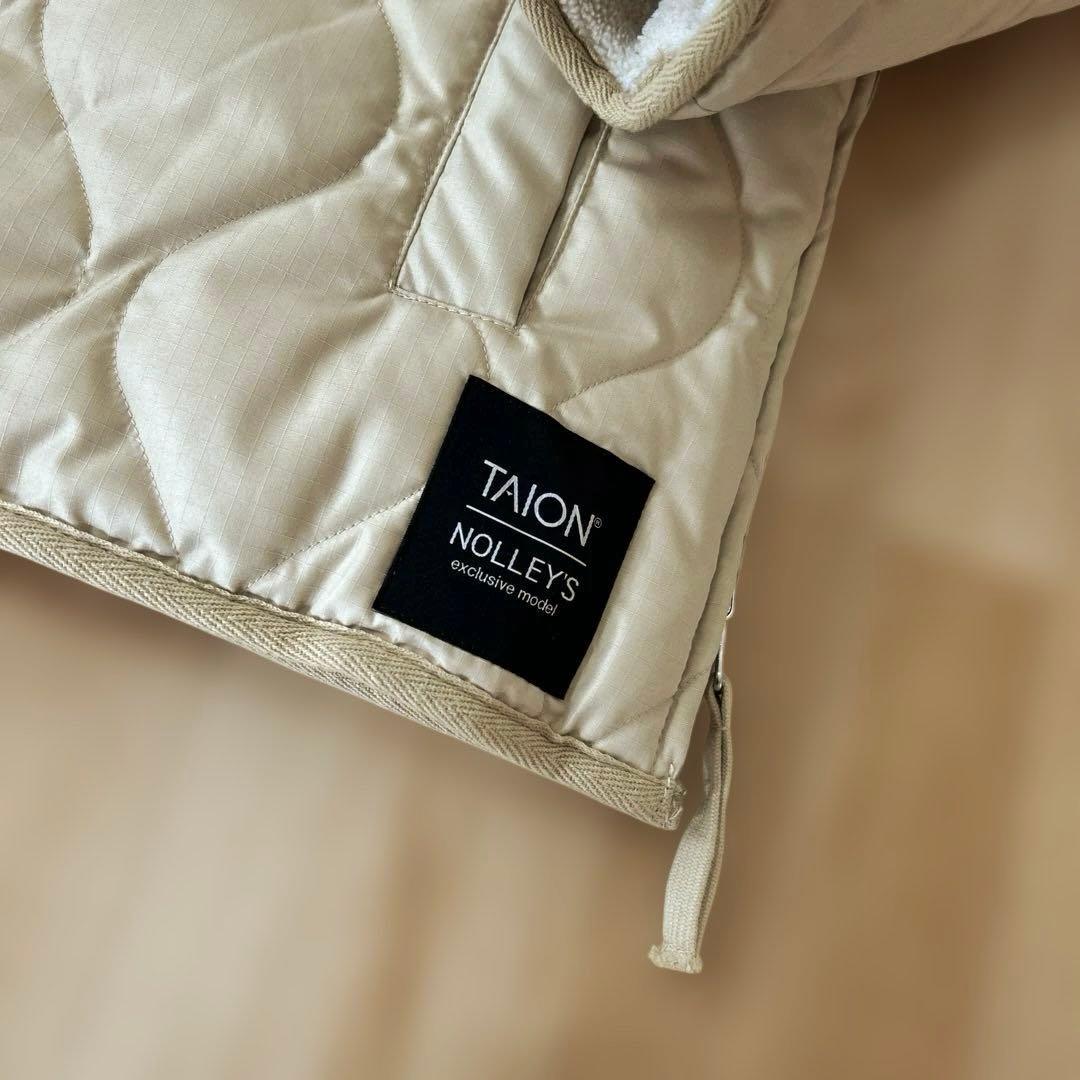 【WEB限定】【TAION/タイオン】別注ミリタリーリバーシブルダウン