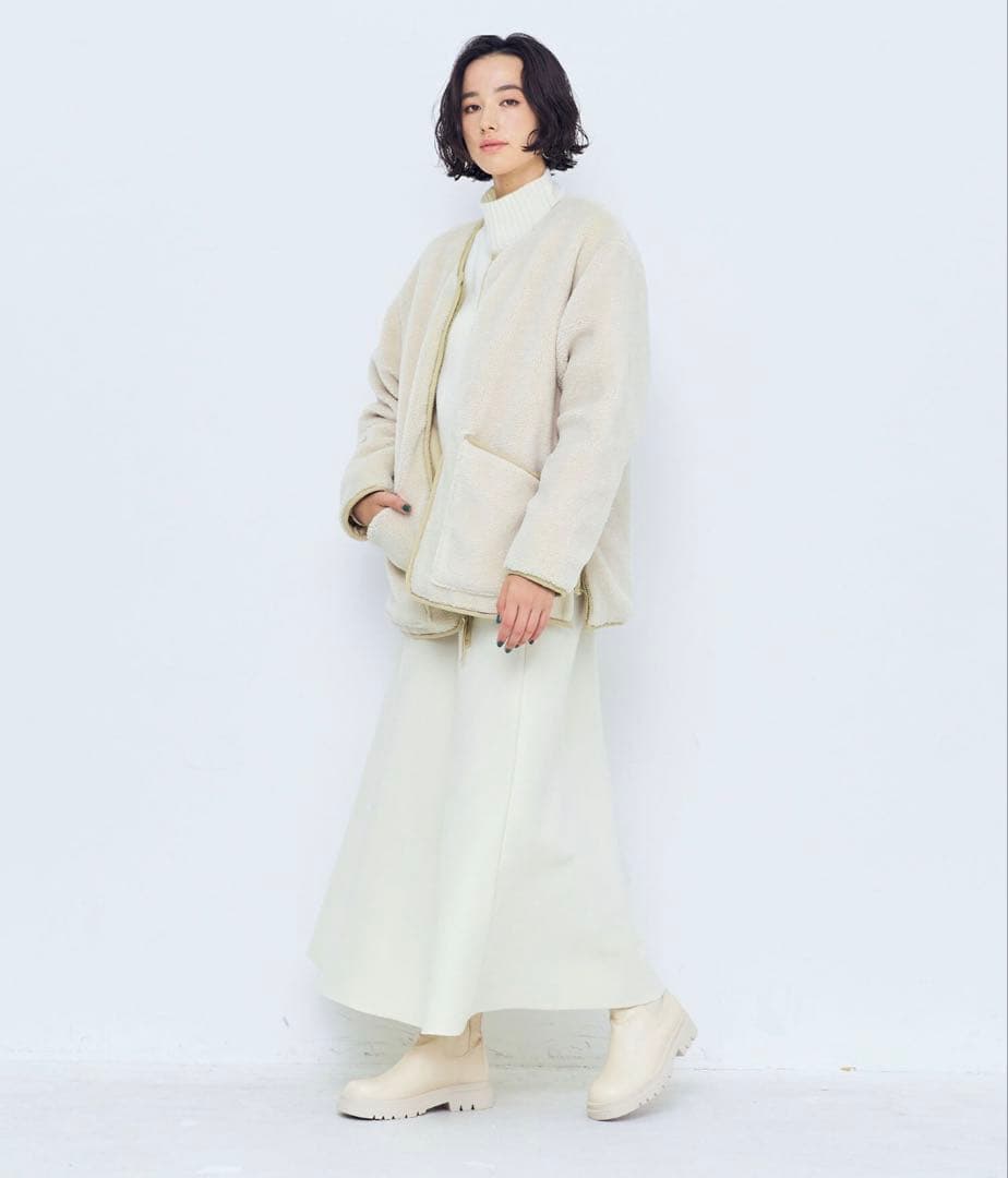 【WEB限定】【TAION/タイオン】別注ミリタリーリバーシブルダウン