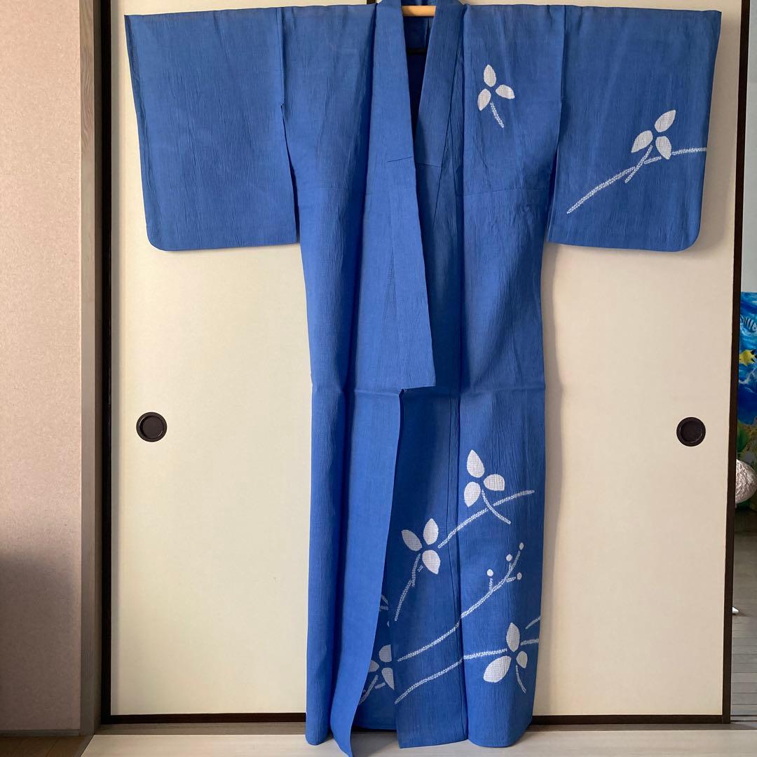 藤井絞り麻の浴衣