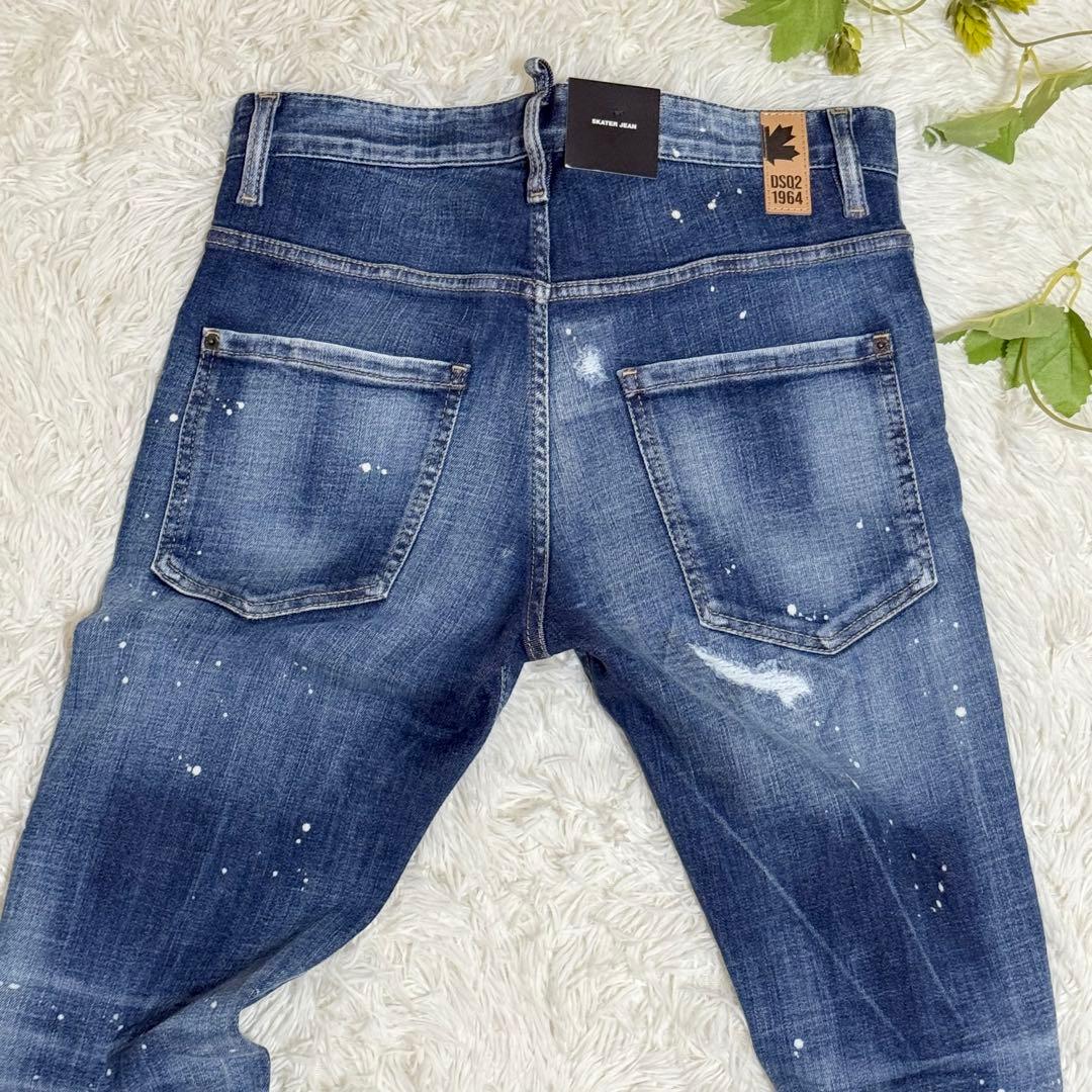未使用品　DSQUARED2　Skater Jean　スキニーデニム　46