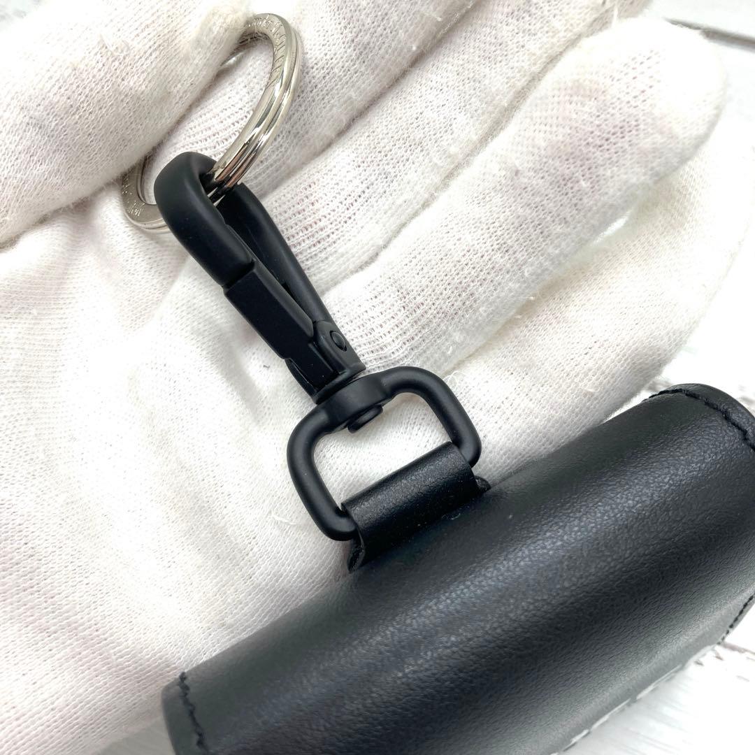 最終価格❣️極美品McQueenマックイーンAirPodsイヤホンケースレザーロゴ