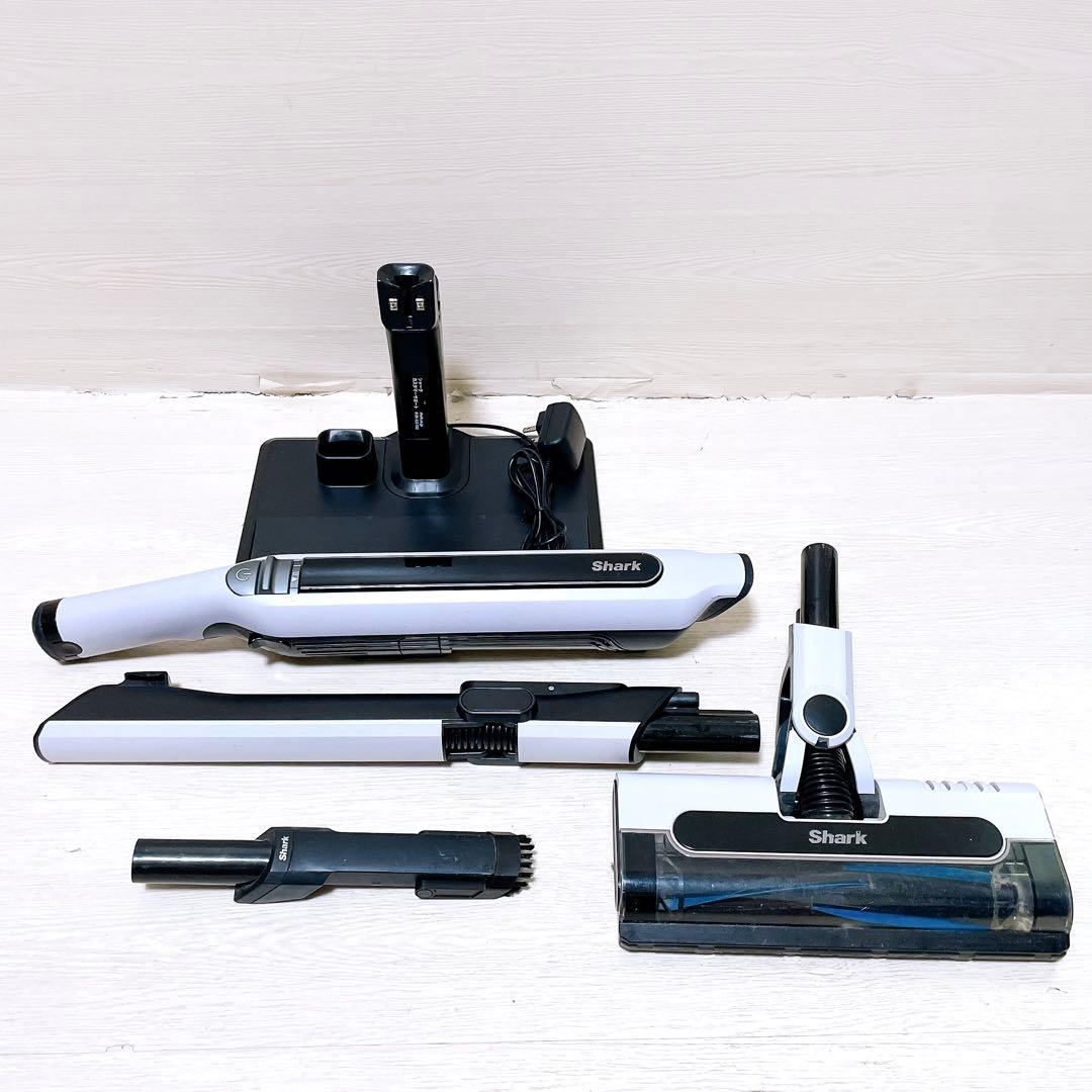 Shark シャーク エヴォパワーシステム コードレスクリーナー 充電式 グレー