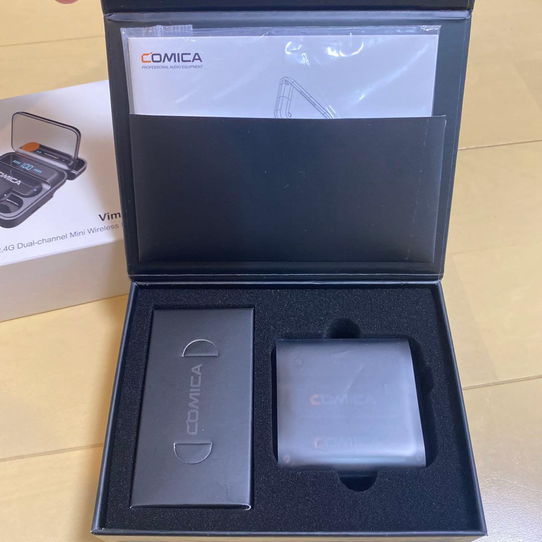 【超美品】ワイヤレスピンマイク COMICA VIMO S