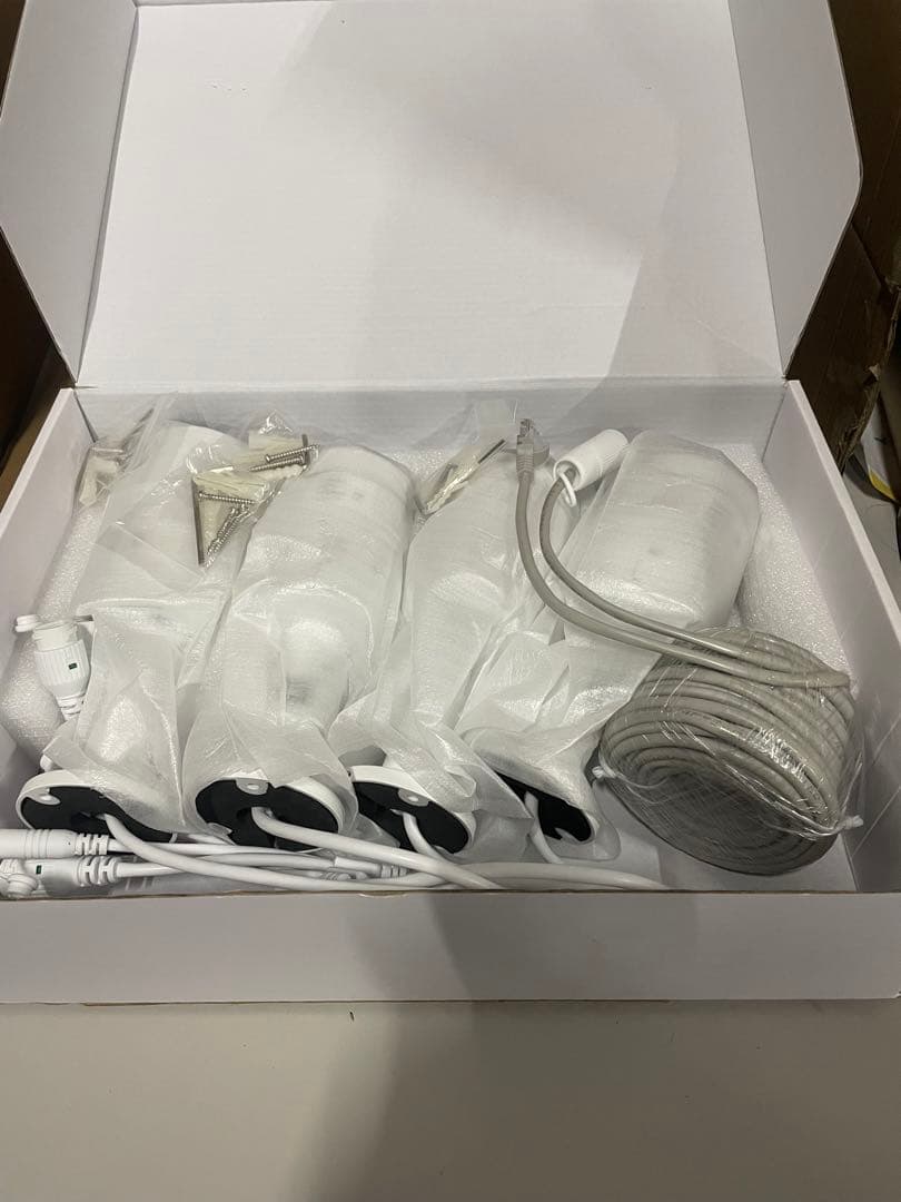 SOOHAO 防犯カメラ poe給電 poeカメラ8台+録画機+4TB HDD