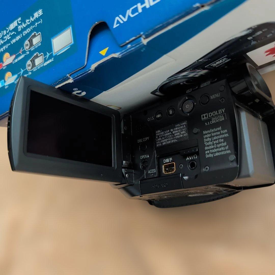 Panasonic フルHD ビデオカメラ ブラック HDC-SD100 美品