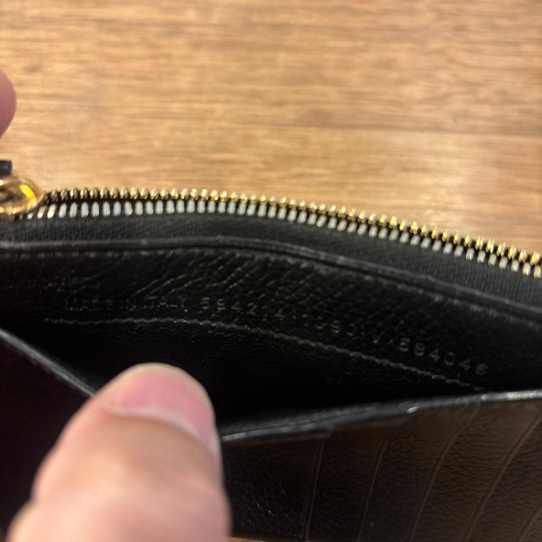 BALENCIAGA 黒 レザー ケース