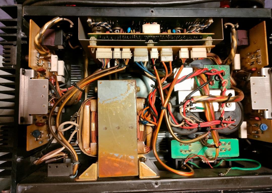 YAMAHA ヤマハ PAパワーアンプ PC-1002 レア！中古現状品！