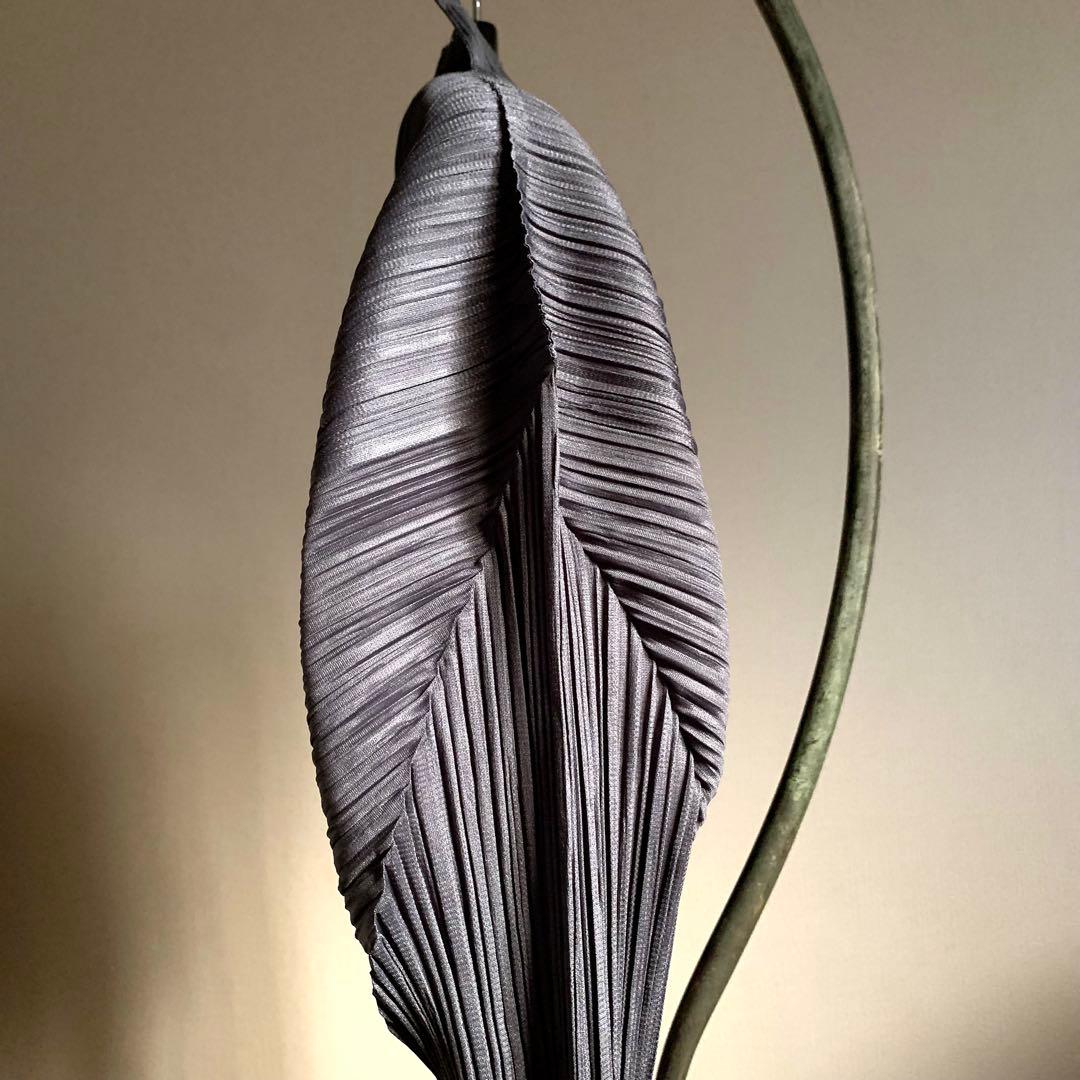 【極美品】PLEATS PLEASE プリーツ　モックネック　3 グレー系　長袖