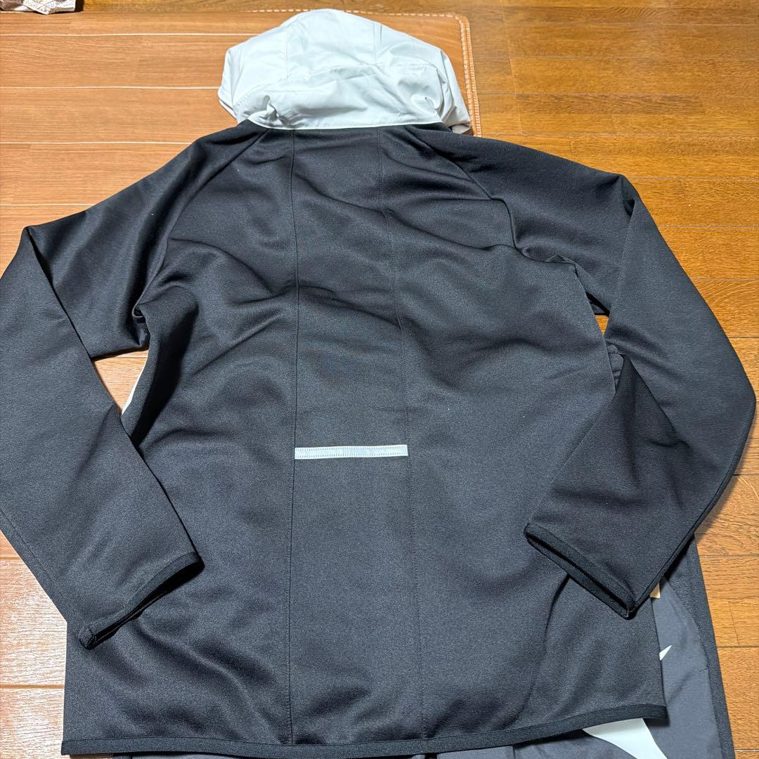 アシックスハイブリッドフリースフルジップフーディー・パンツ上下セットS 新品