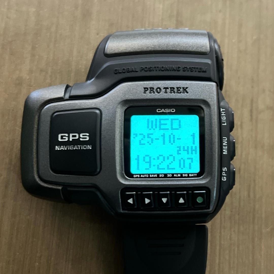 美品☆CASIO カシオ プロトレック サテライトナビ PRT-1GPJ GPS