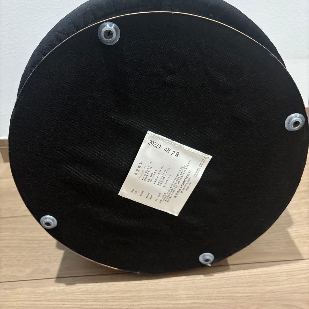 【franc franc】ハリウッドボックスL・スツールセット