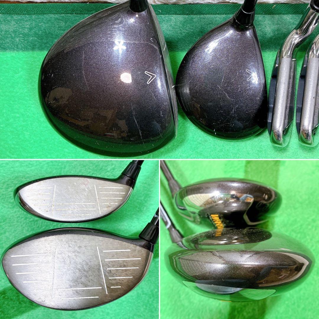 【初心者】Callaway WARBIRDメンズ ゴルフクラブセット 9本