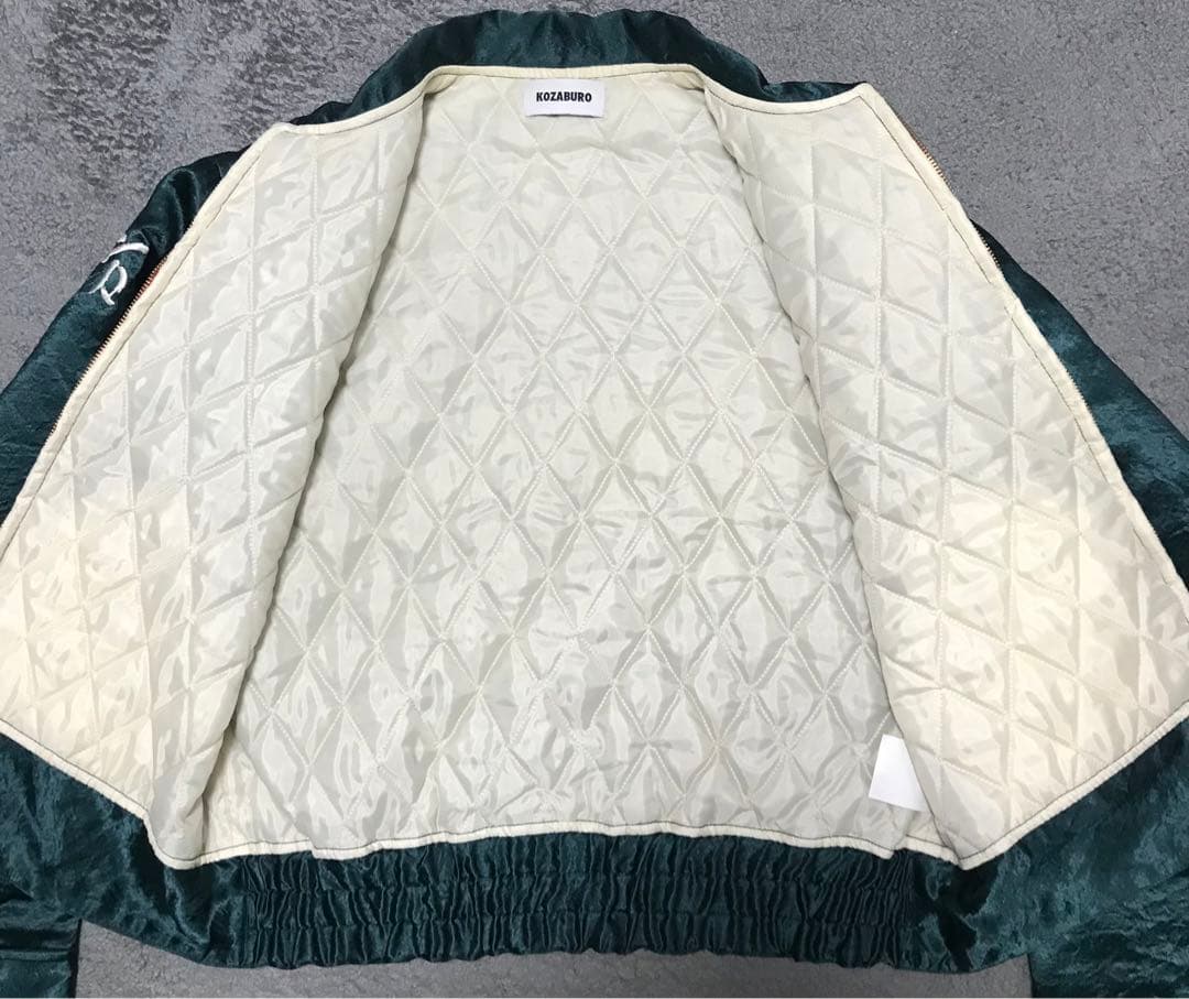 べー様　kozaburo 襟付きスカジャン