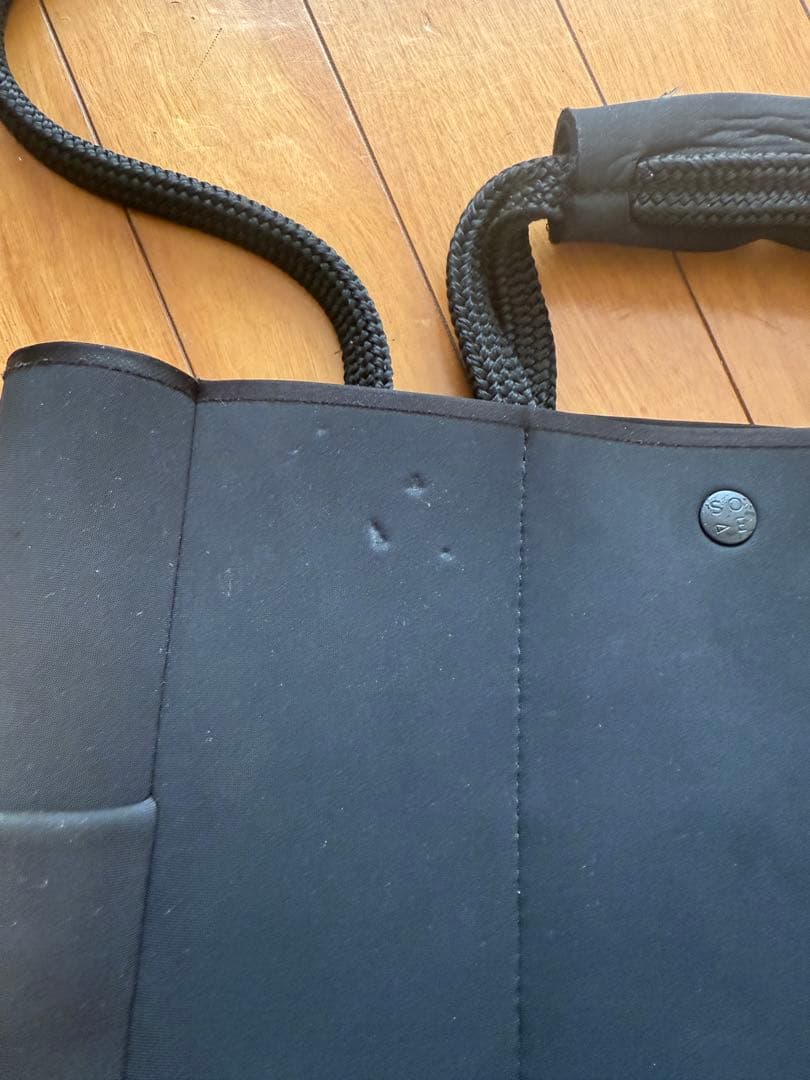 【きよげ】黒のトートバッグ