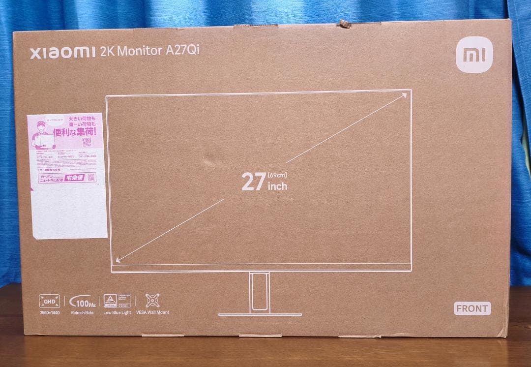 Xiaomi A27Qi 2K 液晶モニター 27インチ WQHD IPS ②