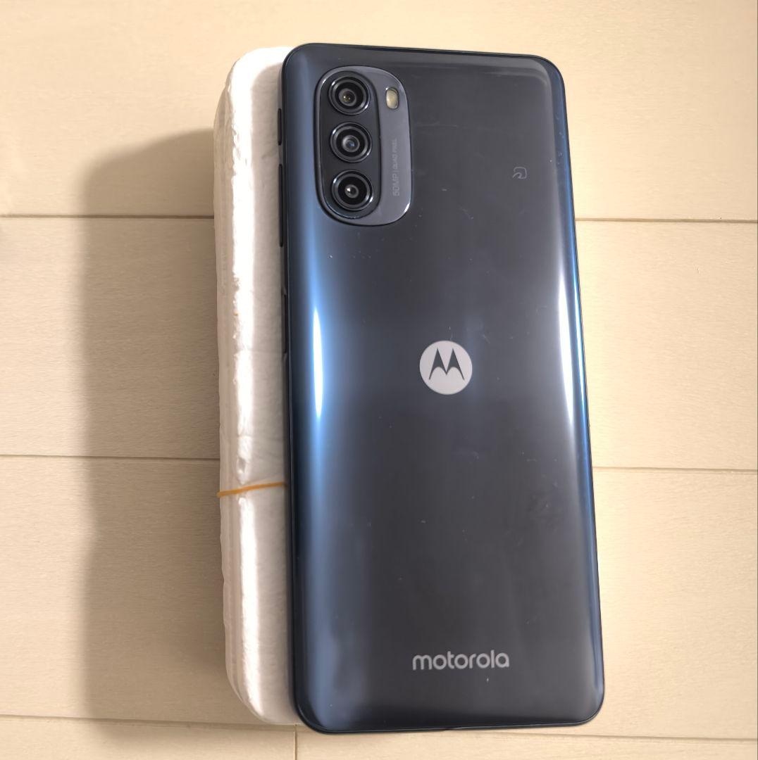 美品☆moto g52j 5g モトローラ android スマホ