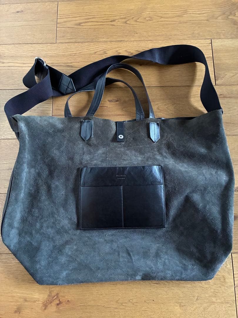 jil sander tape tote レザー　トート　ショルダーバッグ