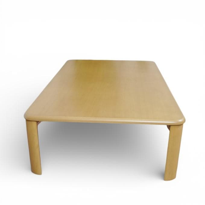 120×75cm【新品】天然木突板 ローテーブル 折りたたみ式 ちゃぶ台
