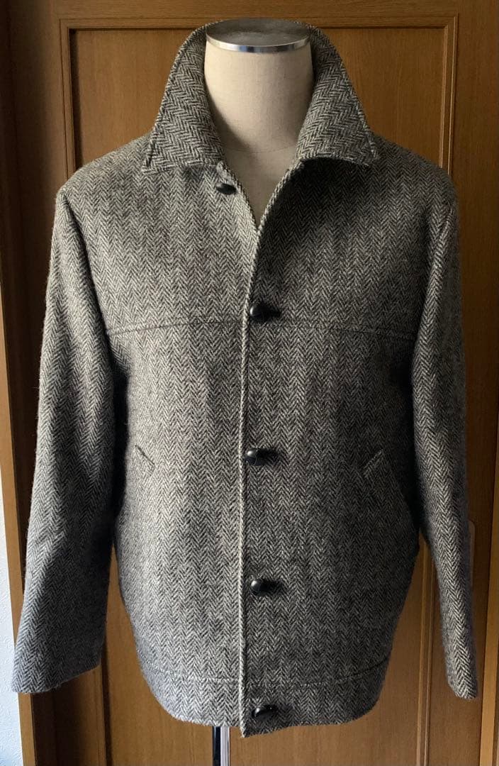 Brown’s ヘリンボーンジャケット　ハリスツイード生地の英国製　カスタム品