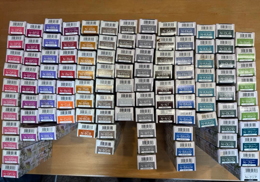 ナプラ　NASEED カラー剤111本セット