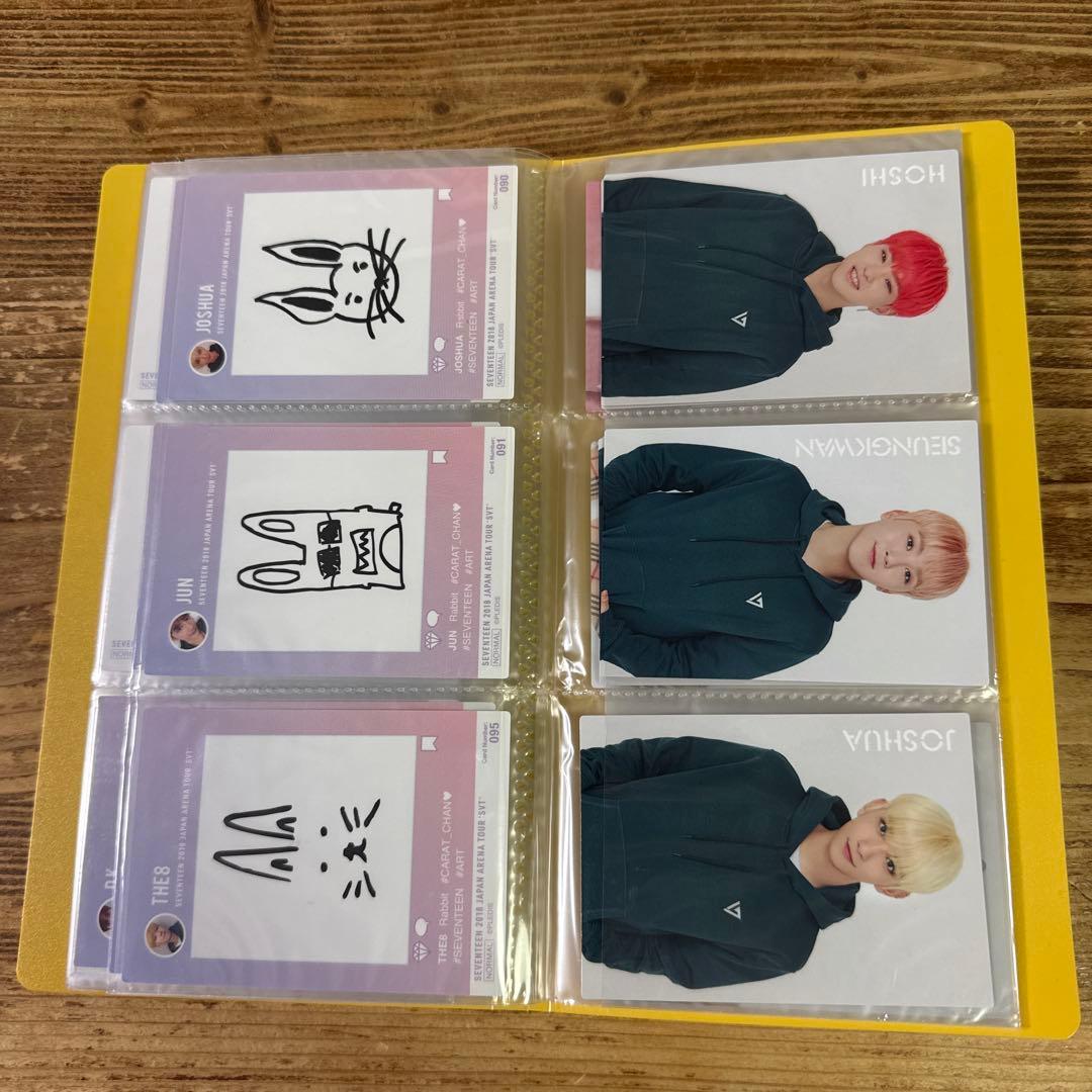 セブンティーン　SEVENTEEN SVT トレーディングカードセット 45枚