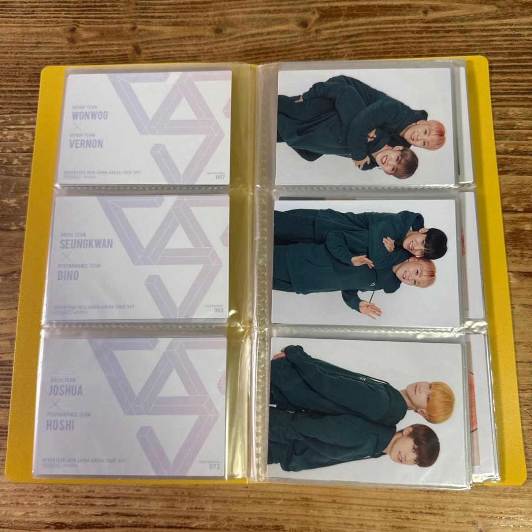 セブンティーン　SEVENTEEN SVT トレーディングカードセット 45枚