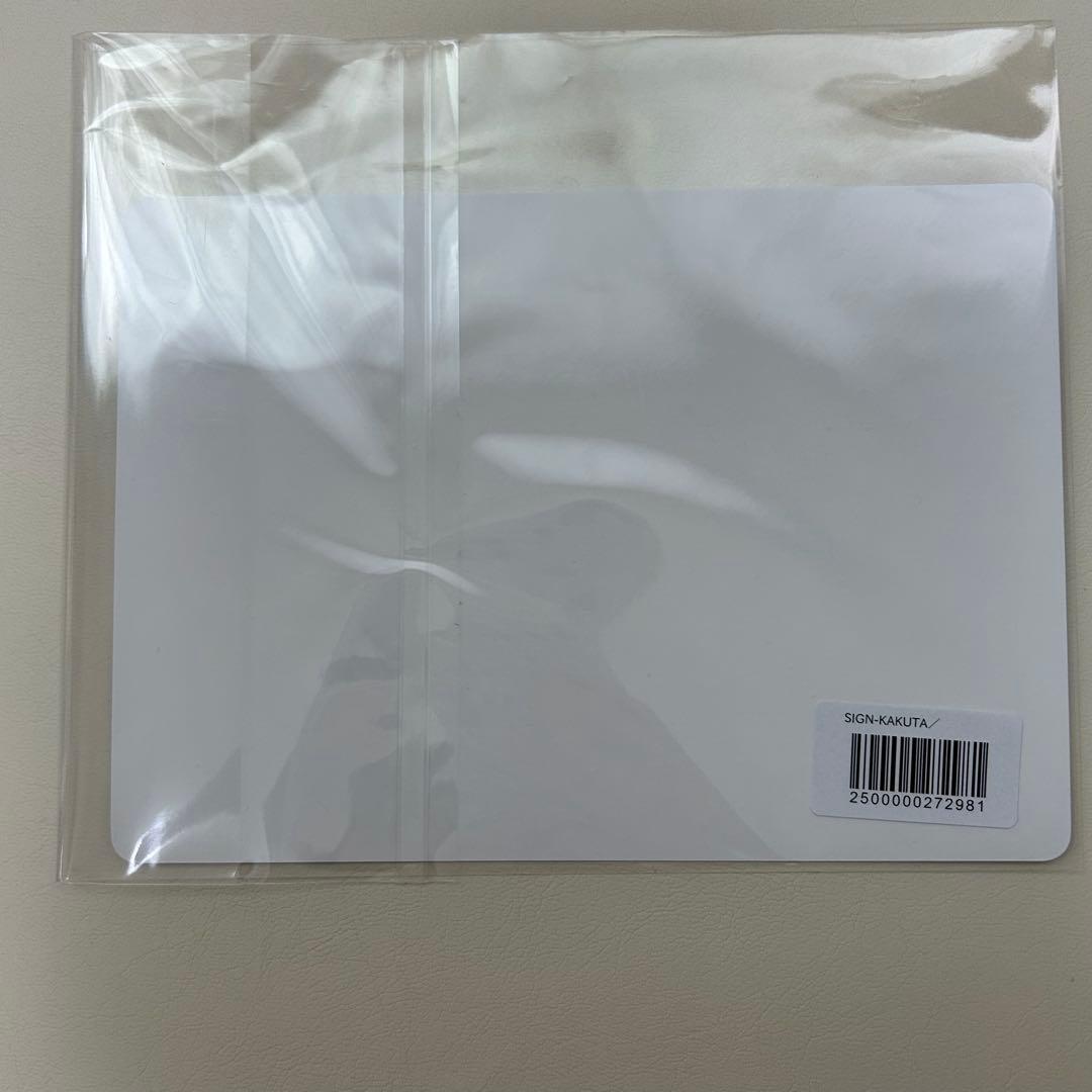 角田裕毅　サインカード　F1 ドライバー