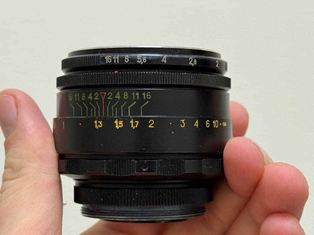 レンズ(単焦点) HELIOS-44-2 58mm F2