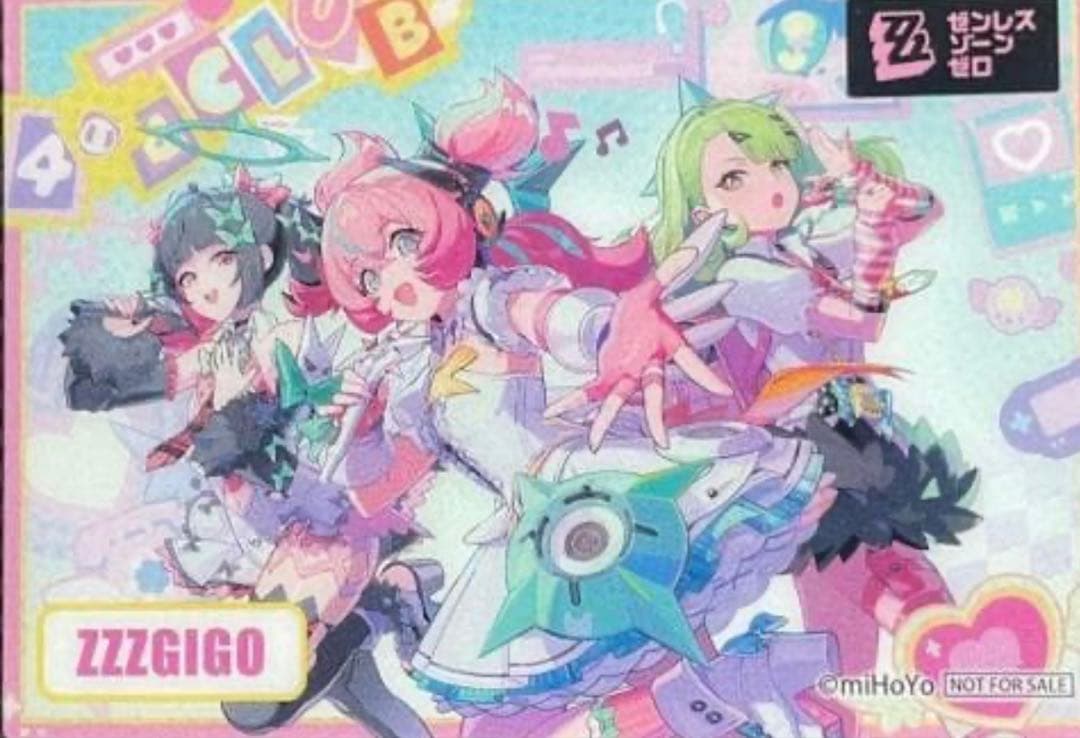 ゼンレスゾーンゼロ gigo アクリルスタンド　妄想エンジェル　4種セット