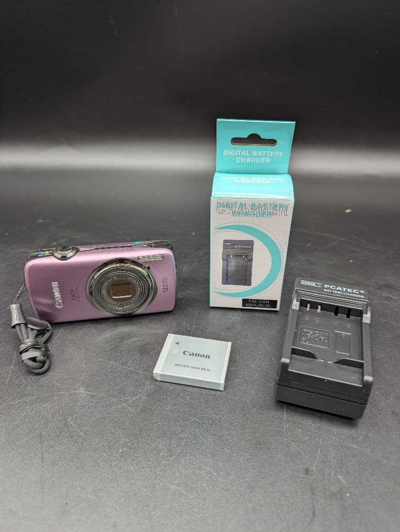 【動作確認済】canon キャノン ixy 930 IS イクシー パープル