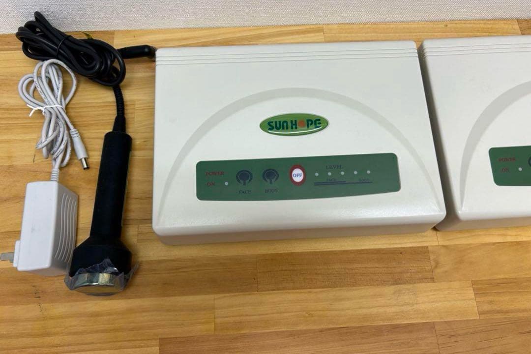 中国天津尚赫会社製超音波美容器　ラジオ波顔全身を持ち上げて引き締める美容器2台