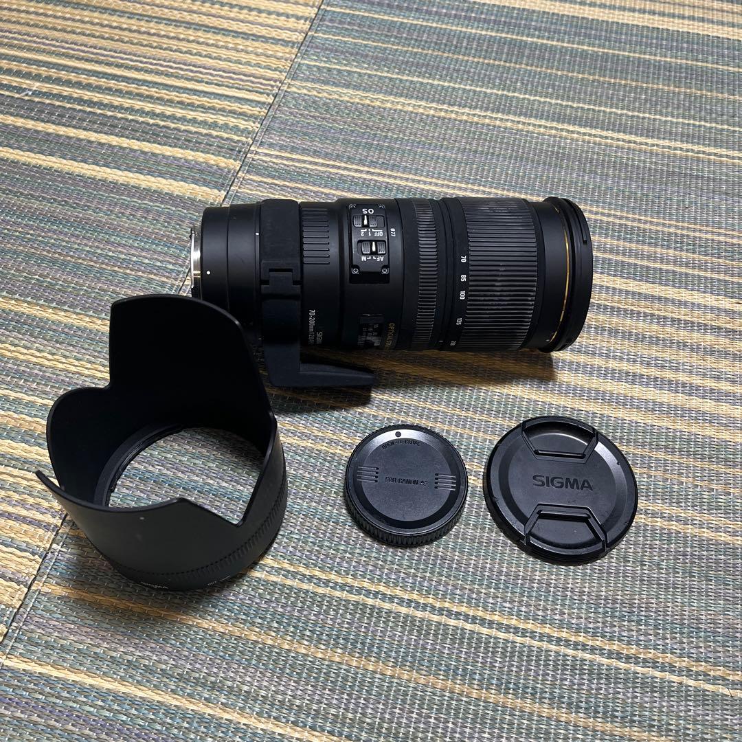レンズ(ズーム) SIGMA APO 70-200mm F2.8 EX DG OS HSM