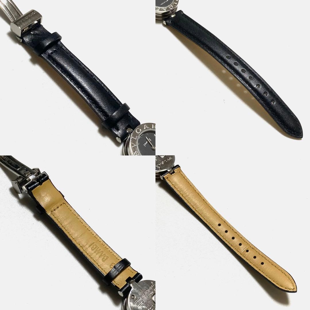超美品！　BVLGARI ブルガリ　ビーゼロワン 黒文字盤　レディース腕時計