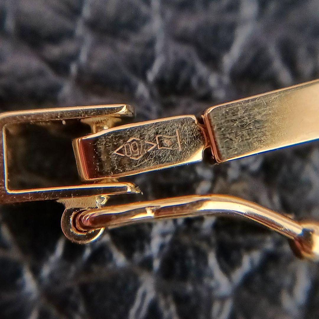 (B011409) K18 YG ネックレス 喜平12面トリプル ホールマーク