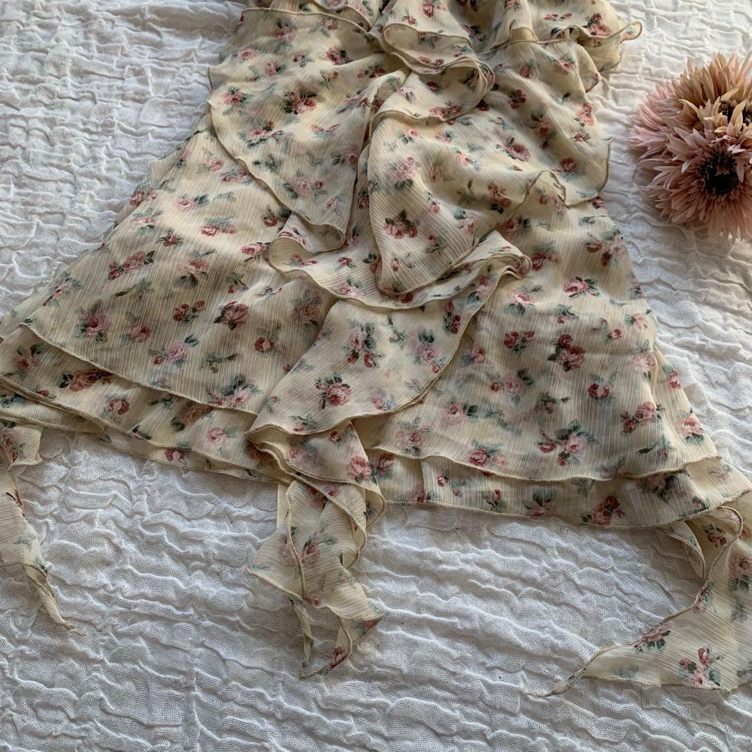 アクシーズファム　花柄キャミソール　チュニック