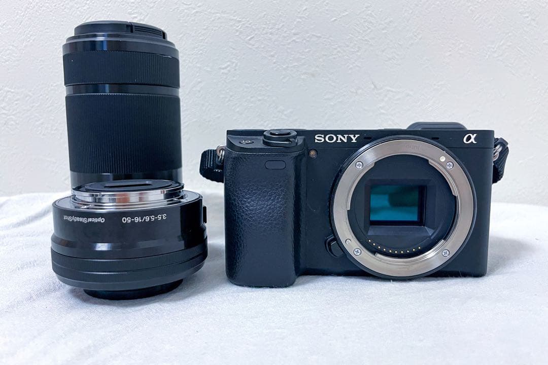 早い者勝ち！極上セット！ソニーα6400 Wズーム バッテリー3個付 動作確認済