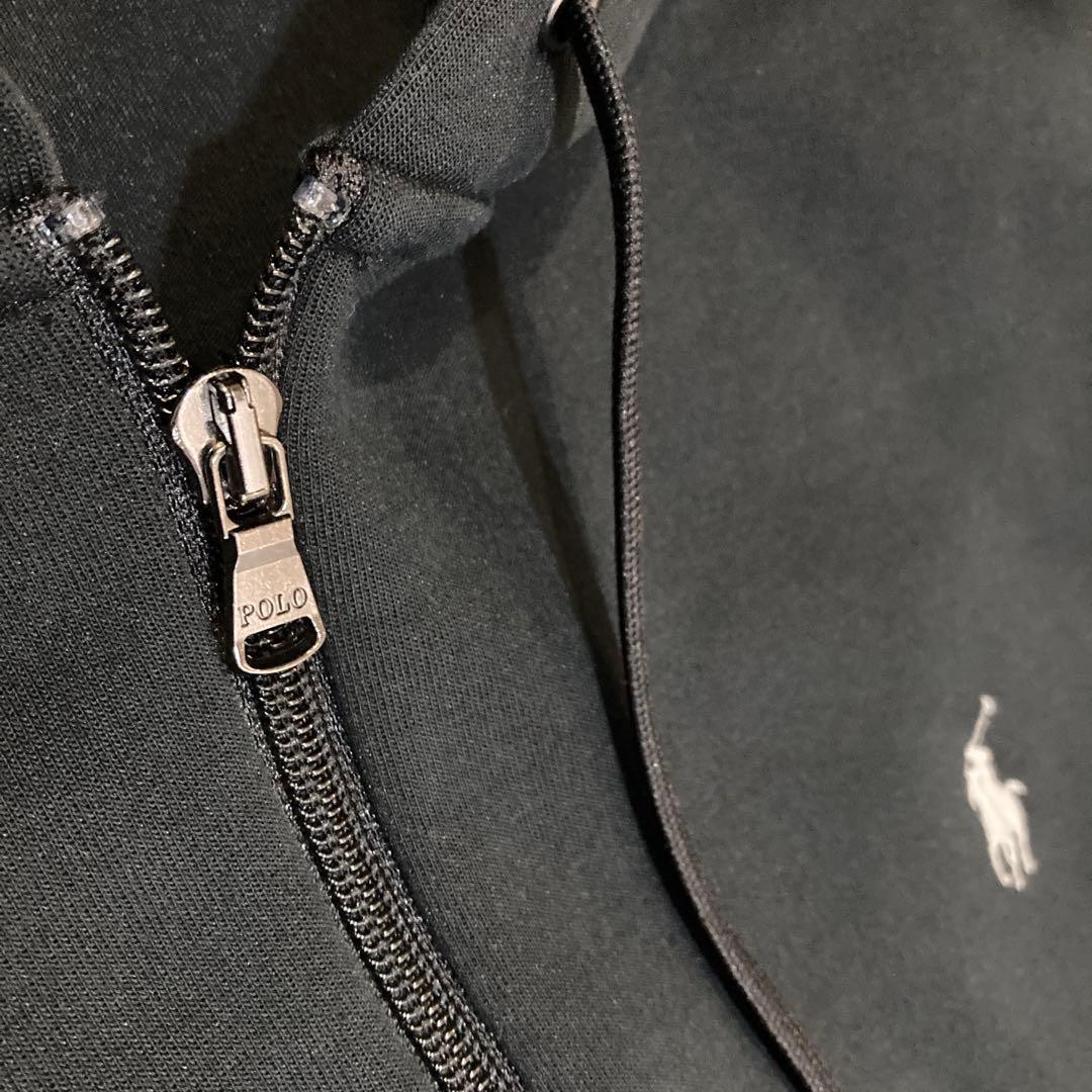 ⭐️美品　Polo Ralph Lauren 黒 フルジップパーカー S
