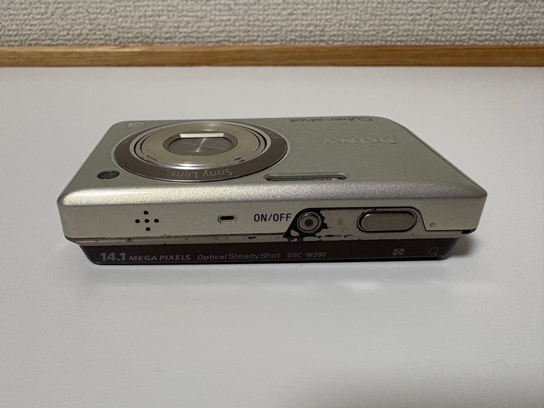 【SONY コンデジ】サイバーショット DSC-W380 ソニー