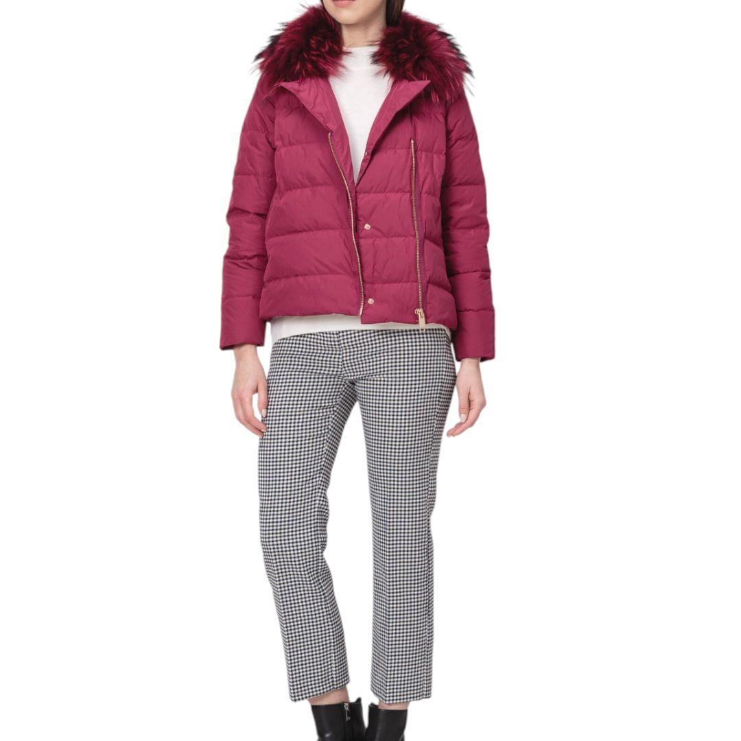 交渉可◯大きいサイズ☆MAX&Co. ラクーンファー ダウンジャケット 極暖