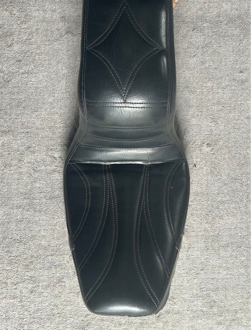 レア　コルビン段付きシート チョッパー70年代　ビンテージ