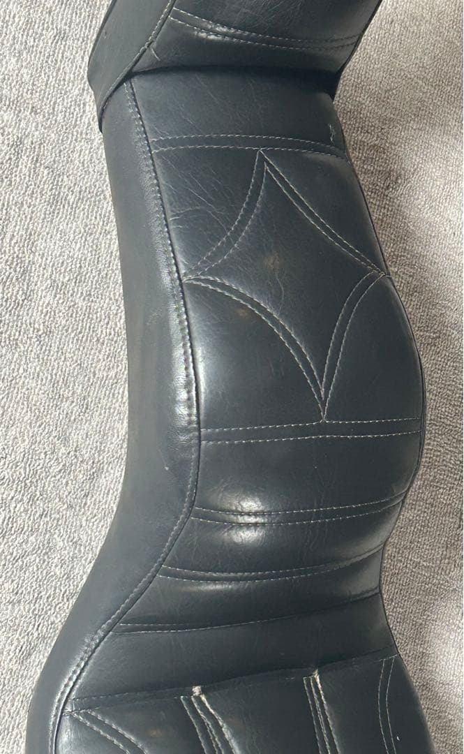 レア　コルビン段付きシート チョッパー70年代　ビンテージ