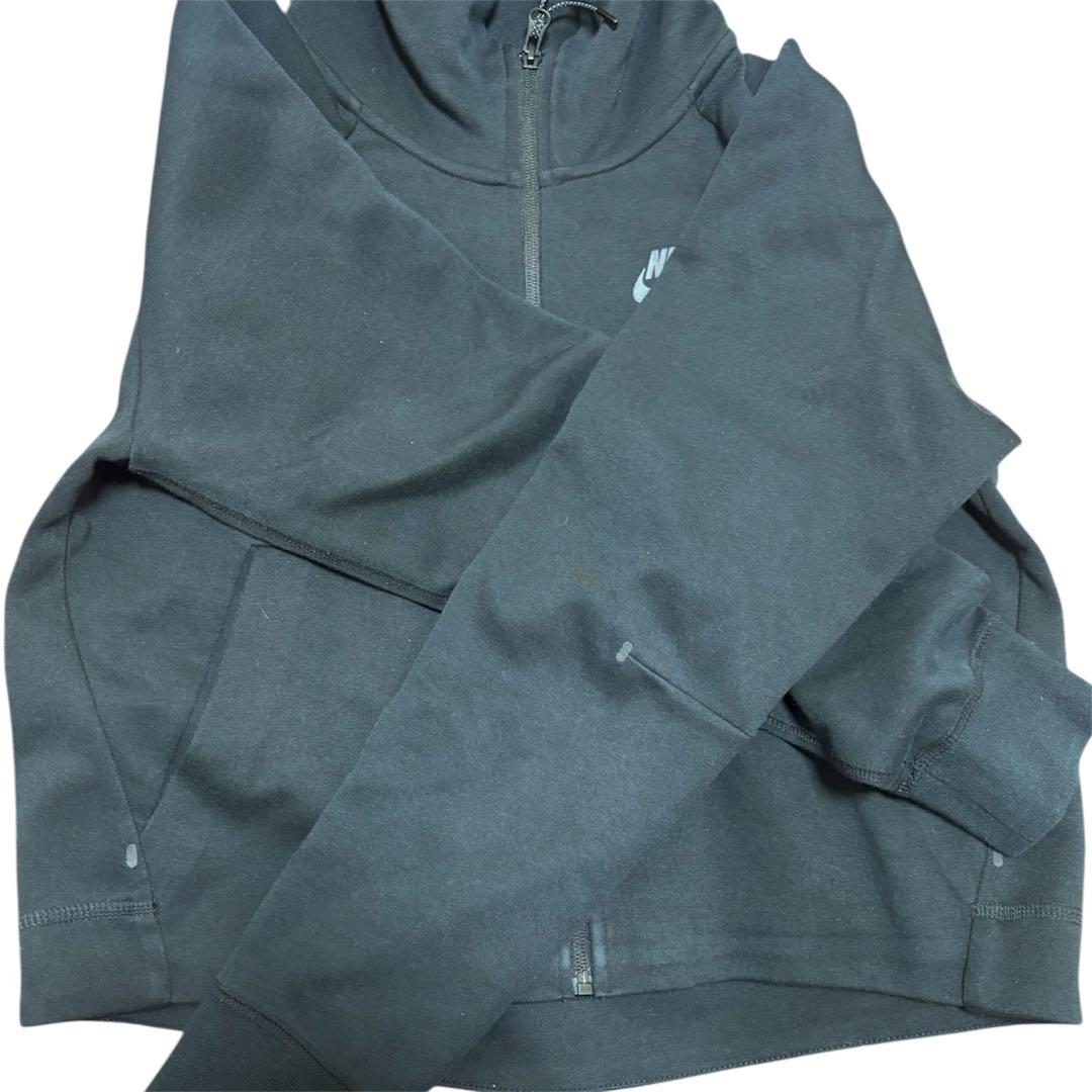 ナイキ テックフリース セットアップ レディース上下 S/M 黒 ブラック
