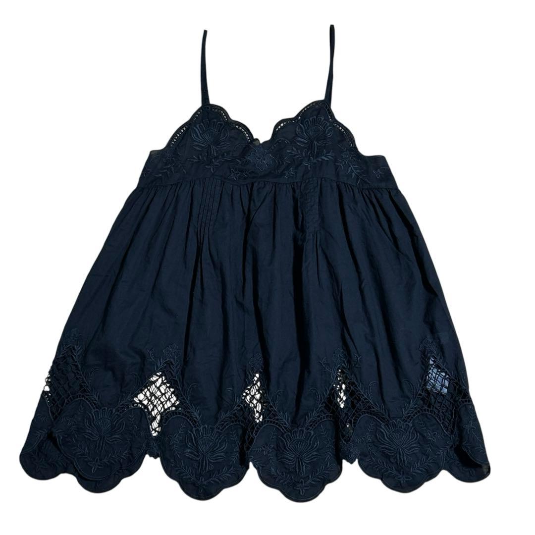 【美品】24ssスローブイエナ カット刺繍キャミブラウス ブラウス