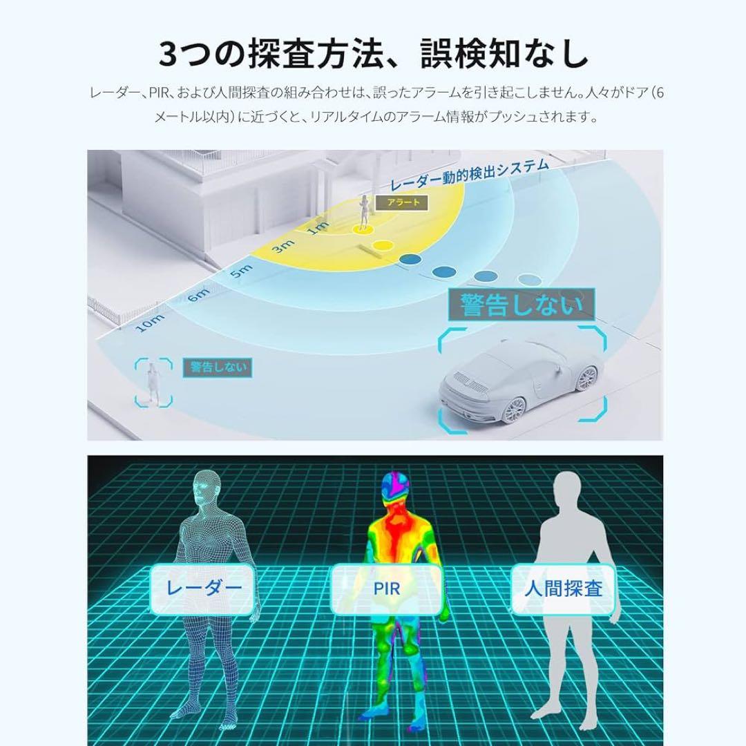 新品未開封✨インターホン ワイヤレスドアホン カメラ付き通話録画 wifi防犯